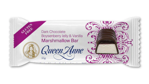 Dark Chocolate Boysenberry Jelly & Marshmallow Bar 55g