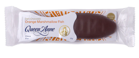Dark Chocolate Orange Marshmallow Fish 50g